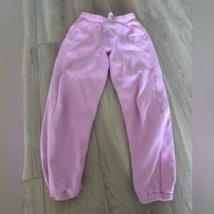 Lululemon Athletica Pink Jogger Pants